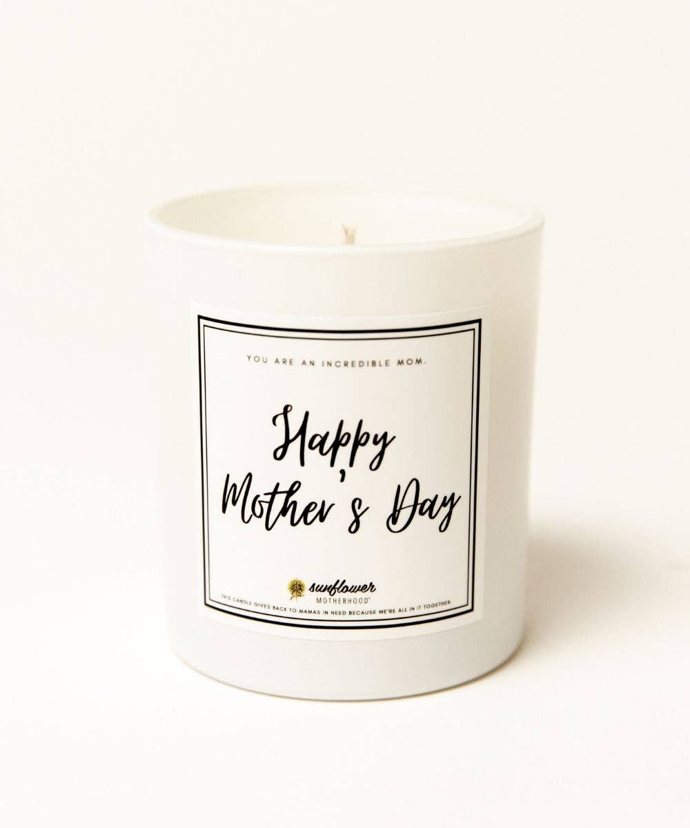 Happy Mother's Day Candle | Soy Candle Gift for Mom