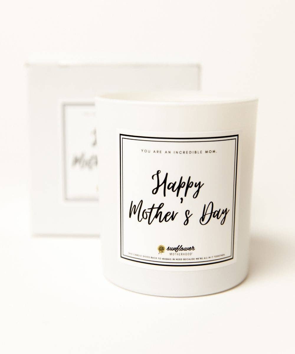 Happy Mother's Day Candle | Soy Candle Gift for Mom